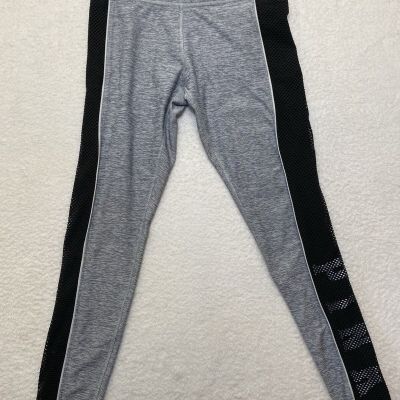 Pink Victoria’s Secret Leggings Heathered Gray Ankle Length Women’s Med Pockets